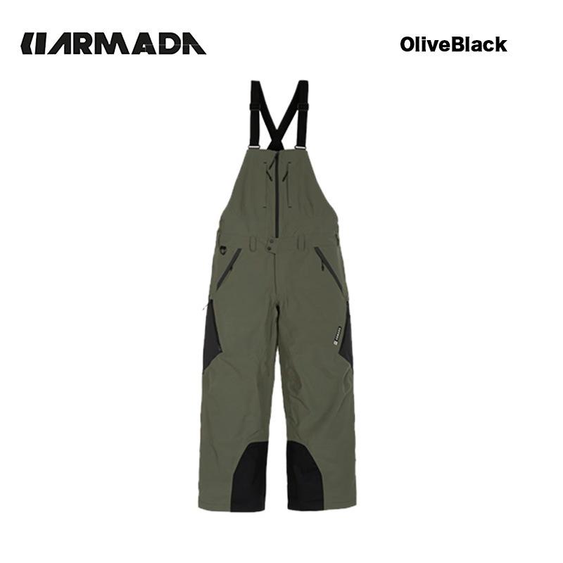 ARMADA EMMONS 3L BIB Macha 新品未使用品　Mサイズ. ARMADA（アルマダ） スキーウエア エモンズ スリーレイヤー ビブ