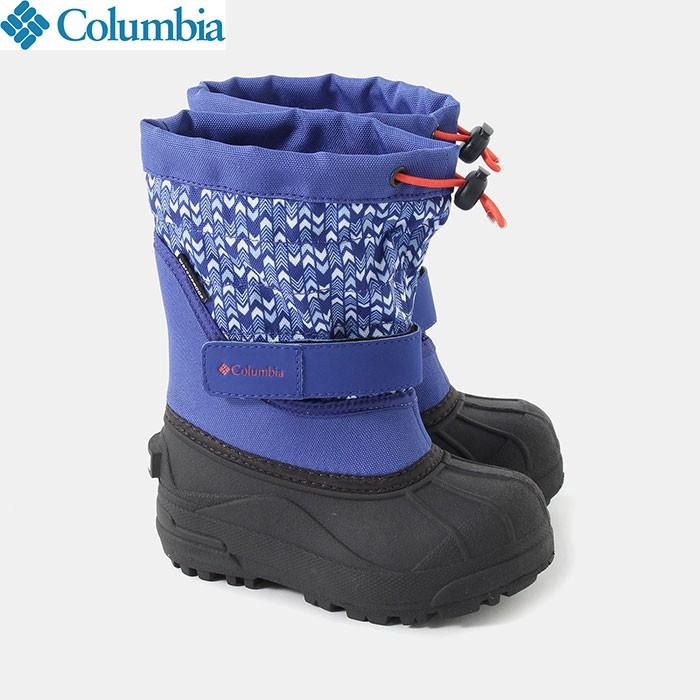Columbia コロンビア 防寒靴 スノーシューズ チルドレンズ パウダーバグ プラス 2 プリント 子供用 ジュニア Col 516 特価コロンビア 1327 Gruindag Com