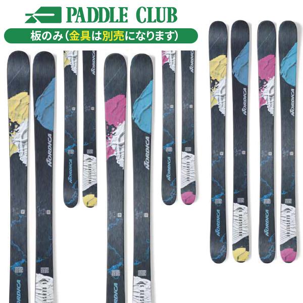 スキー板】ノルディカ NORDICA アンリーシュド90 UNLEASHED 90 (板のみ