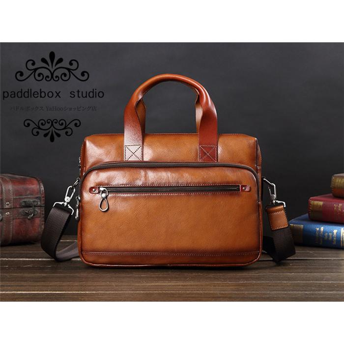 内祝い 職人手作りヌメ革 本革 メンズバッグ ビジネスバッグ ハンドバッグ 斜め掛けバッグ 通勤 トートバッグ 上質な牛革 Pada 142 格安人気 Lespakigali Com