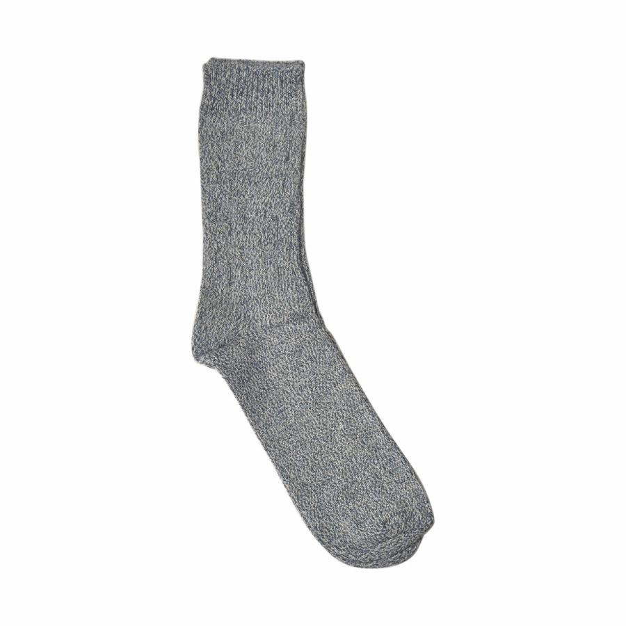 DEMOCRATIQUE SOCKS デモクラティックソックス クルーソックス靴下 CABLE KNIT SPERMELANGE ユニセックス/メンズ | DEMOCRATIQUE SOCKS | 01