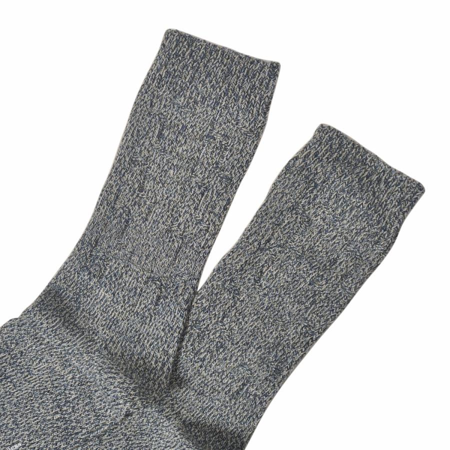 DEMOCRATIQUE SOCKS デモクラティックソックス クルーソックス靴下 CABLE KNIT SPERMELANGE ユニセックス/メンズ | DEMOCRATIQUE SOCKS | 03