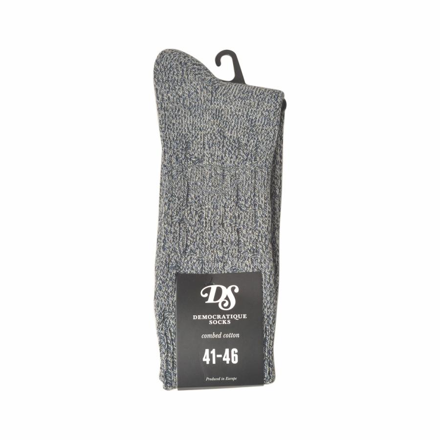 DEMOCRATIQUE SOCKS デモクラティックソックス クルーソックス靴下 CABLE KNIT SPERMELANGE ユニセックス/メンズ | DEMOCRATIQUE SOCKS | 07