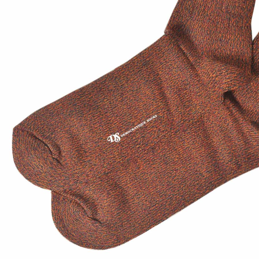 DEMOCRATIQUE SOCKS デモクラティックソックス クルーソックス靴下 CABLE KNIT SPERMELANGE ユニセックス/メンズ | DEMOCRATIQUE SOCKS | 06
