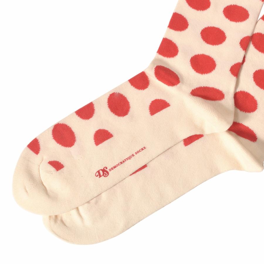 DEMOCRATIQUE SOCKS デモクラティックソックス クルーソックス水玉ドット靴下 ORIGINALS DOTCOM ユニセックス/メンズ | DEMOCRATIQUE SOCKS | 10