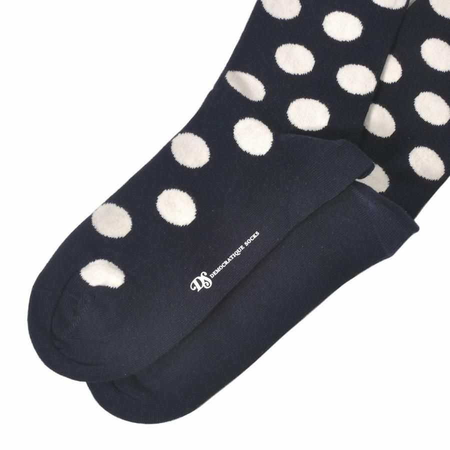 DEMOCRATIQUE SOCKS デモクラティックソックス クルーソックス水玉ドット靴下 ORIGINALS DOTCOM ユニセックス/メンズ | DEMOCRATIQUE SOCKS | 12