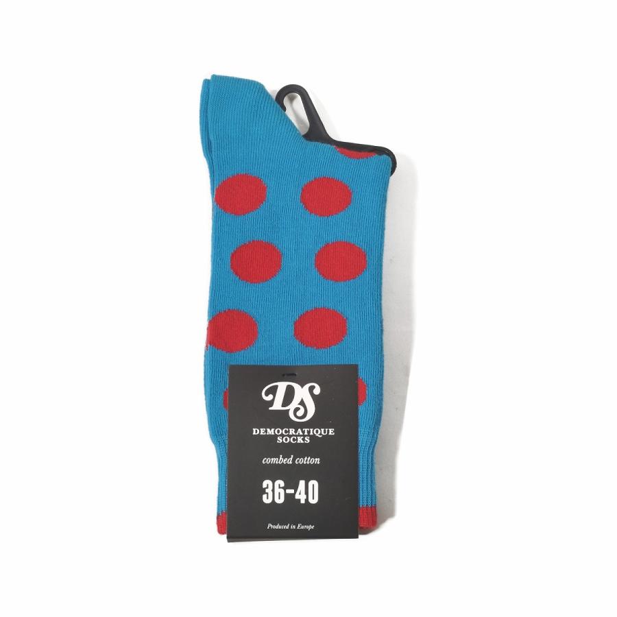 DEMOCRATIQUE SOCKS デモクラティックソックス クルーソックス水玉ドット靴下 ORIGINALS DOTCOM ユニセックス/メンズ | DEMOCRATIQUE SOCKS | 17