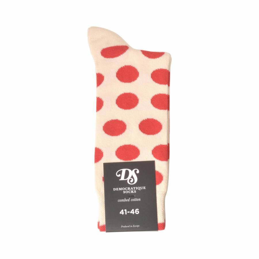 DEMOCRATIQUE SOCKS デモクラティックソックス クルーソックス水玉ドット靴下 ORIGINALS DOTCOM ユニセックス/メンズ | DEMOCRATIQUE SOCKS | 18