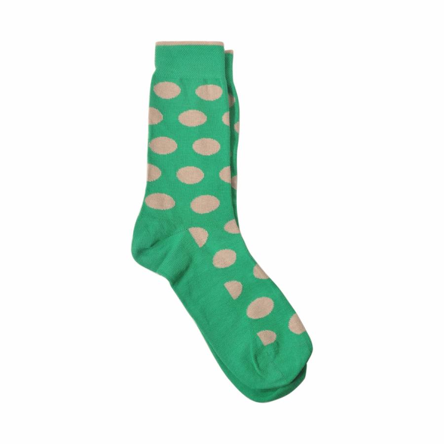DEMOCRATIQUE SOCKS デモクラティックソックス クルーソックス水玉ドット靴下 ORIGINALS DOTCOM ユニセックス/メンズ | DEMOCRATIQUE SOCKS | 01