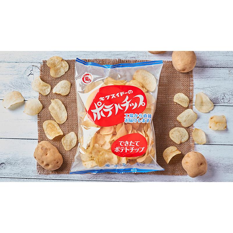 菊水堂ポテトチップス 『できたてポテトチップ』120g×3袋×2箱