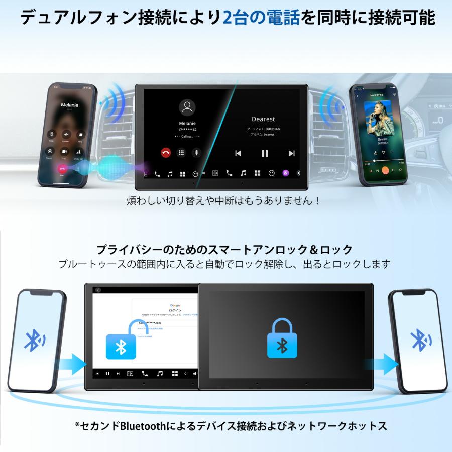 ATOTO X10G209E】atoto カーナビ 車載カーナビ ナビゲーション 大画面