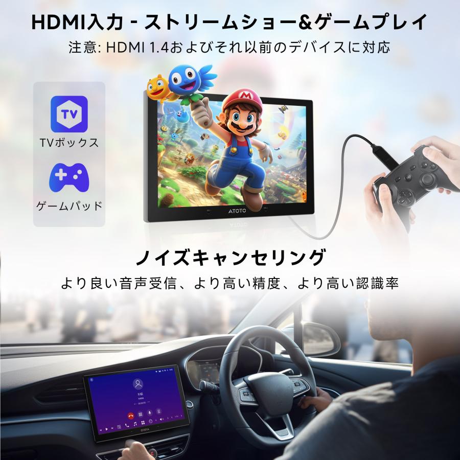 ATOTO X10G211E-J-R3 (フロント録画カメラAC-FHD02DV ＆リア録画カメラ