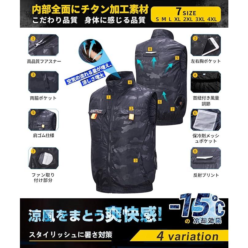 最強暴風48V‼️ファンバッテリーセット 2種類モード搭載 PSE認証済 妥協なき暴風 48V最強進化】2025新型ファンバッテリーセット 2