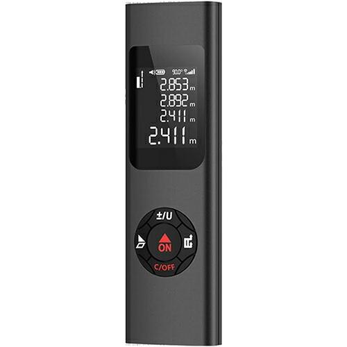 レーザー距離計 最大40m測定 距離 面積 容積 ピタゴラスなど測定可能