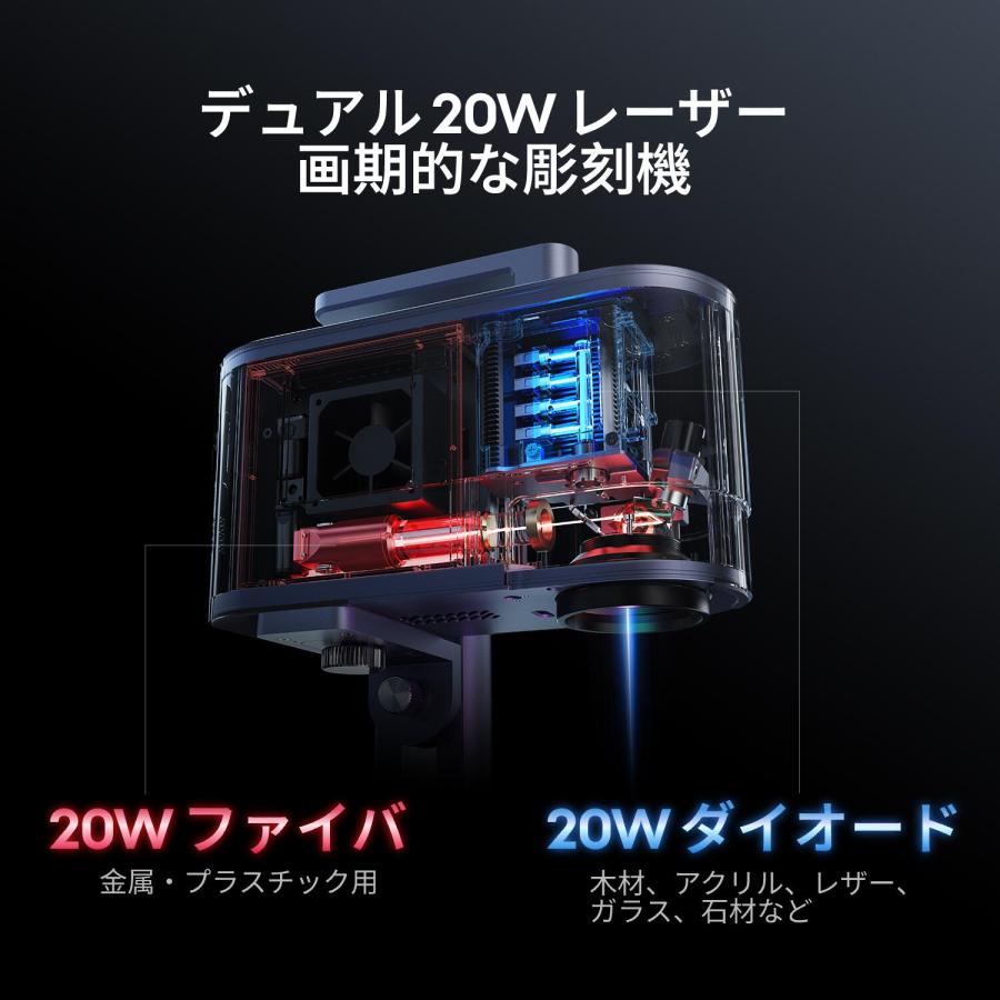 レーザー彫刻機 Laserpecker 5 レーザー加工機 20Wファイバー