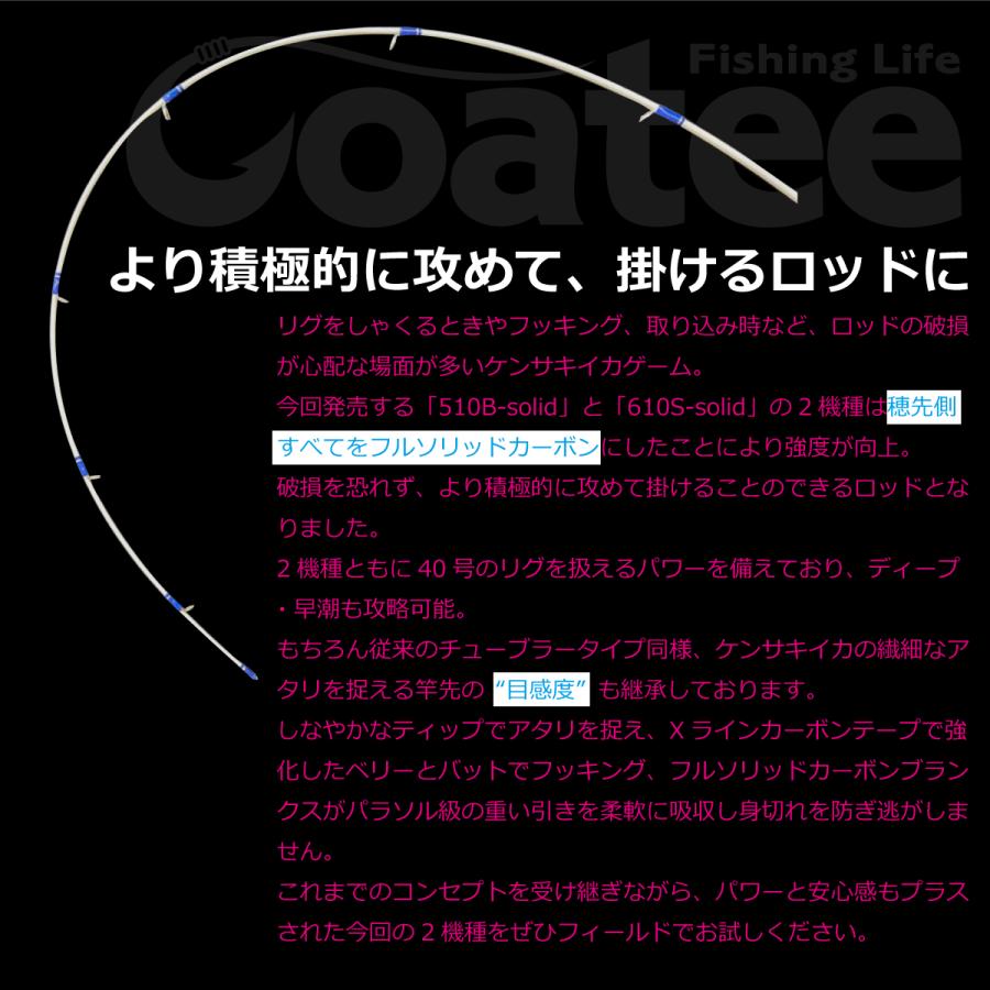 ゴーティー Goatee ケンサキライトスタイル66ソリッド　OSLG-KL66B-slid（ソリッド・ベイトモデル） パゴスオリジナル |  | 01