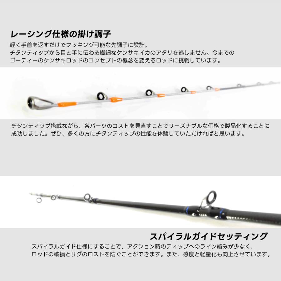 ゴーティー Goatee ケンサキライトスタイル　KL58B-titanium チタニウム　パゴスオリジナル |  | 02
