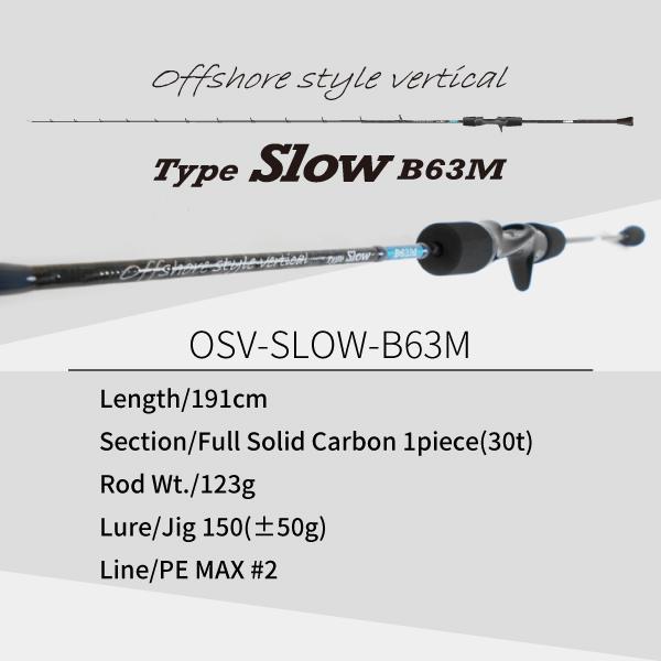 ゴーティー Goatee オフショアスタイルバーチカル TypeSlow OSV-SLOW