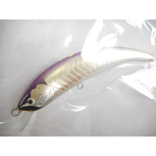 流神ルアー　雷85S　パゴスオリジナルカラー　パープルバックシャンパンゴールド　純銀箔【メール便可：5】 |  | 02