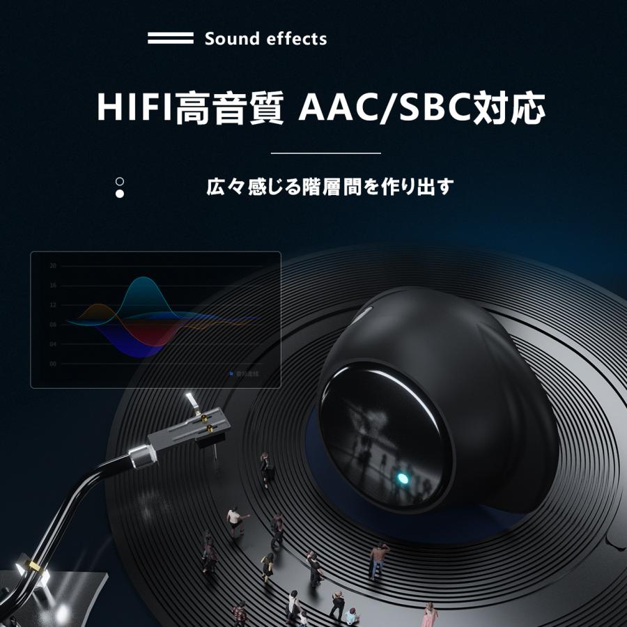 ワイヤレスイヤホン bluetooth5.4 iPhone ブルートゥース イヤホン 超軽量 片耳 両耳 AACに対応 HiFi 高音質 防水 日本語説明書 ios android 最新型 |  | 02