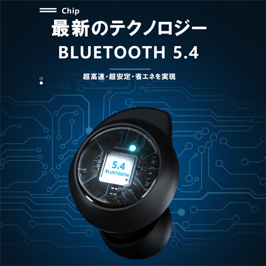 ワイヤレスイヤホン bluetooth5.4 iPhone ブルートゥース イヤホン 超軽量 片耳 両耳 AACに対応 HiFi 高音質 防水 日本語説明書 ios android 最新型 |  | 07