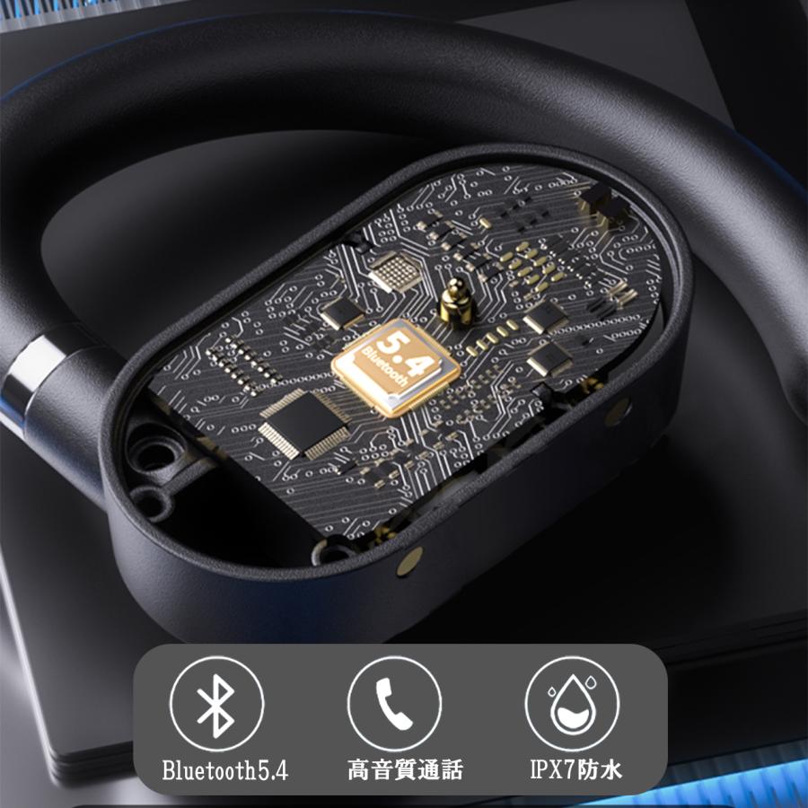ワイヤレスイヤホン 耳掛け式 イヤホン bluetooth5.4 OWS 空気伝導イ Bluetooth5.4 オープンイヤー型 耳を塞がない クリア通話 軽量 AAC HiFi 高音質 |  | 05