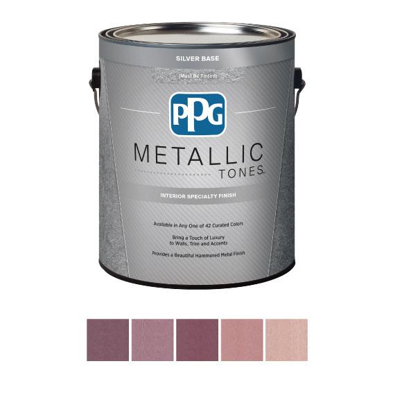 メタリックトーン シルバーベース ピンク 0.95L/約5平米（2回塗り）1液