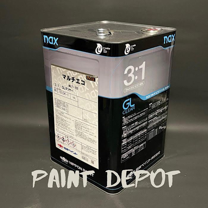 NAX マルチエコ(3:1)GLクリヤー 16L 日本ペイント : Paint Depot NAX マルチエコ(3:1)GLクリヤー 16L 日本ペイント : Paint Depot