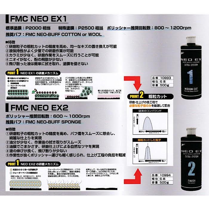 ユニコン FMC NEO EX2 コンパウンド 500g FINISH ウォーター