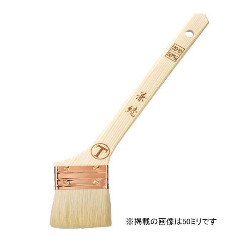 兼続刷毛 筋違 白 10号 幅30mm×厚10mm×丈40mm 10本/大塚刷毛製造 
