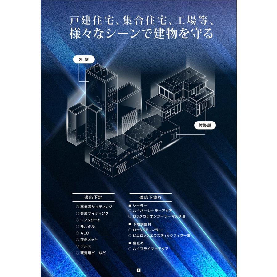 ロックペイント　外壁屋根用塗料 ルーフペイントシリーズ商品マップ｜ロックペイント株式会社｜ROCK PAINT