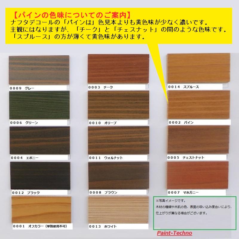レビュープレゼント付】 ナフタデコール 4L 防腐 防虫 ステイン 木部 
