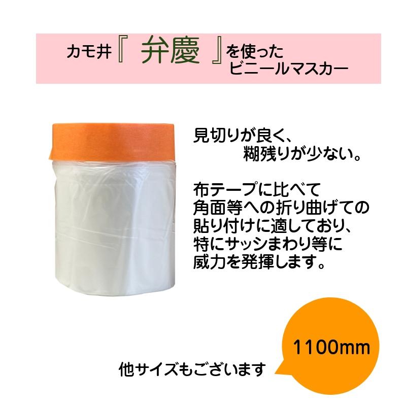 オレンジマスカー 20ｍｍ ｘ550ｍｍ ｘ35ｍ　1個　紙マスキングテープ(弁慶) 養生 サッシ｜paint-techno｜02