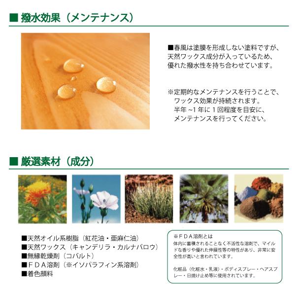 自然派塗料　春風　スタンダードカラー　＃755 イカスミ 　10.0Ｌ