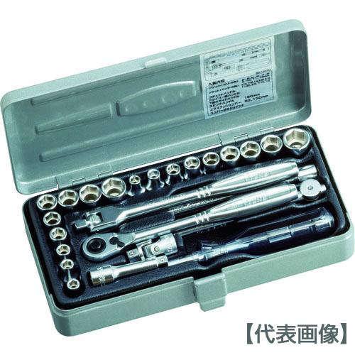 TONE ソケットレンチセット 6角タイプ 差込角6．35mm 25点