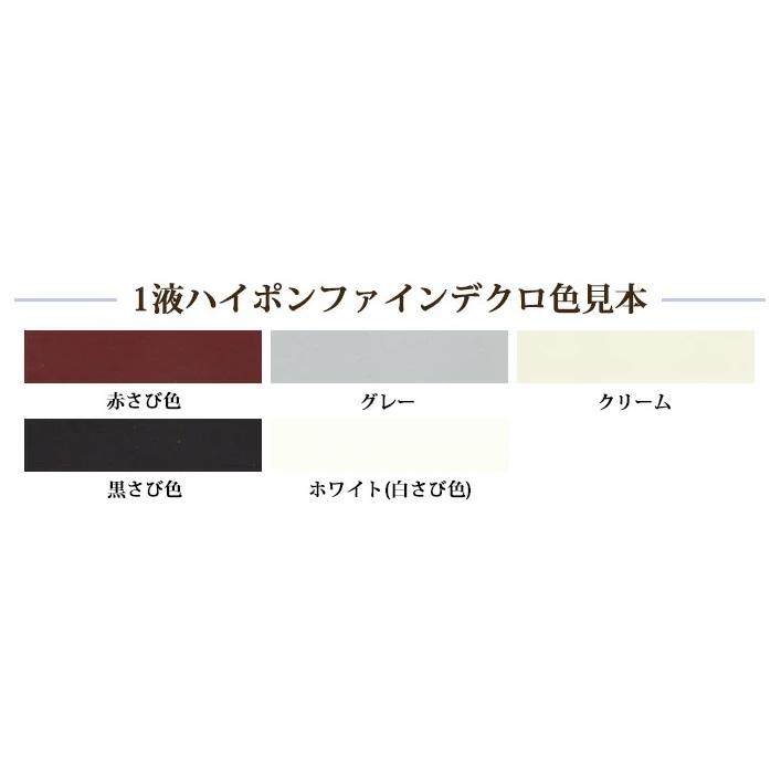 1液ハイポンファインデクロ　16kg　黒さび色【日本ペイント】｜paintandtool｜02
