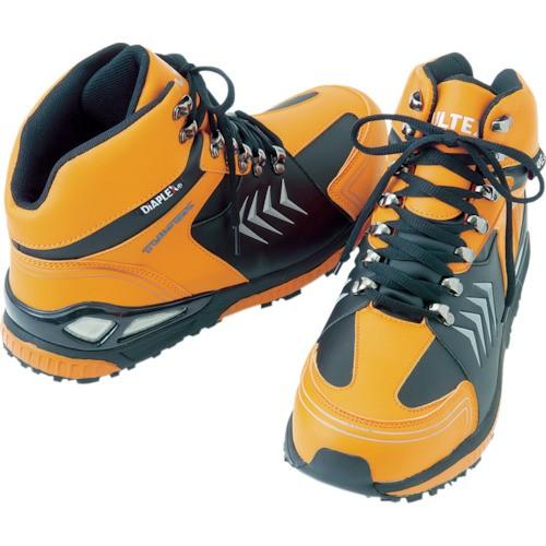 多様な アイトス　防水セーフティーシューズ　（ミドルカット）　オレンジ　２３．５（AZ5638006323.5） 長靴