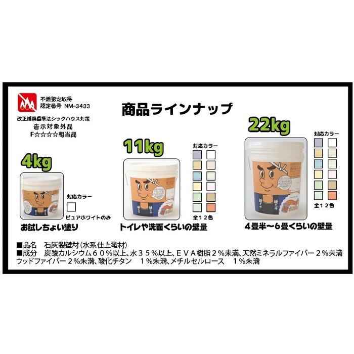 ひとりで塗れるもん マリアコテス(ゴージャステラコッタ) 11kg 【株式 