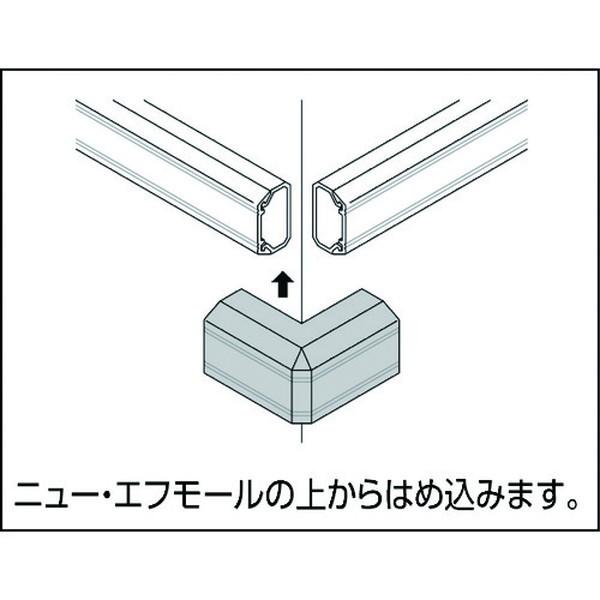 SALE/56%OFF】 マサル工業 10個セット マガリ 2号 ホワイト ニュー エフモール 付属品 SFMM22_10set FMM23:エフモール付属品 マガリ 2号 (ミルキーホワイト)