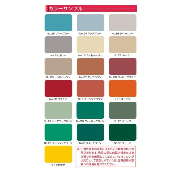 ボウジンテックス5000U 17kgセット No.19ライトグレー【水谷ペイント 