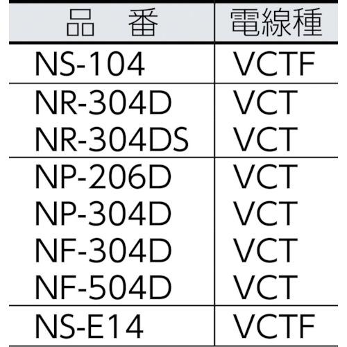 日動 電工ドラム 標準型100Vドラム 2芯 50m（NF504D）【日動 