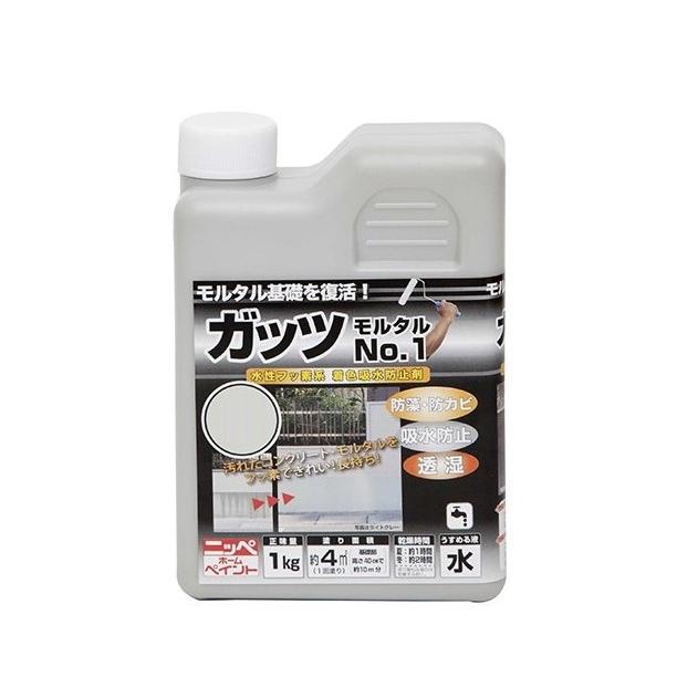 ガッツ モルタルNo.1 1kg 各色【ニッペホームプロダクツ】 : PAINT AND