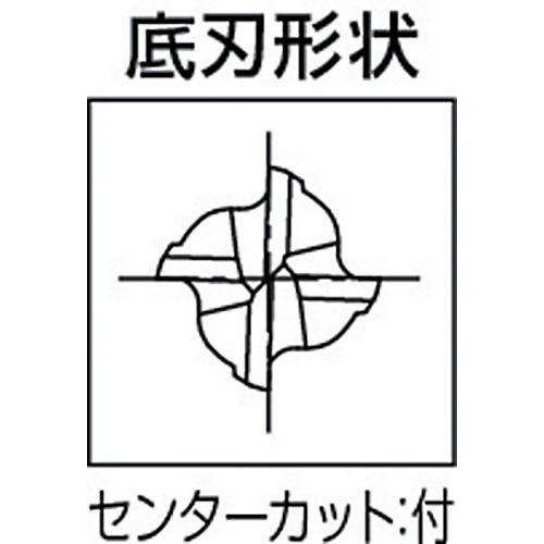 OSG 超硬エンドミル 4刃ショート 8（MG-EMS-8）200-6499