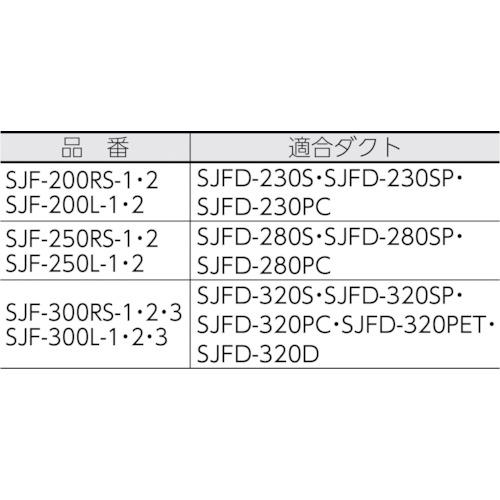 Suiden 送風機（軸流ファンブロワ）ハネ250mm 単相100V