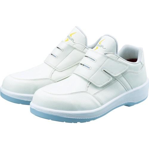 シモン　静電プロスニーカー　短靴　８８１８Ｎ白静電仕様　２３．５ｃｍ（8818WS23.5）