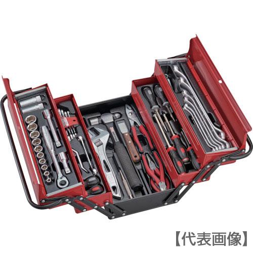 TONE ツールセット（オートメカニック用） 56pcs（700AD）369-7126【TONE（株）】 : PAINT AND TOOL ...