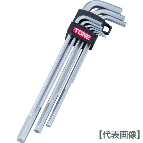 TONE マスターツールロング六角棒L形レンチセット 9pcs