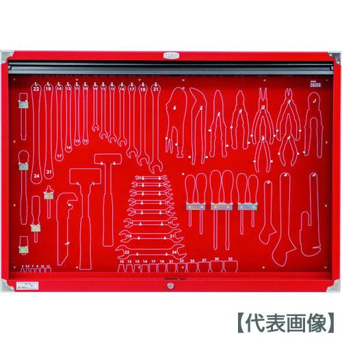 TONE 整備用工具セット シャッター付きサービスボード 間口1086