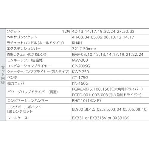 TONE 整備用工具セット TSH430ツールセット 52点セット