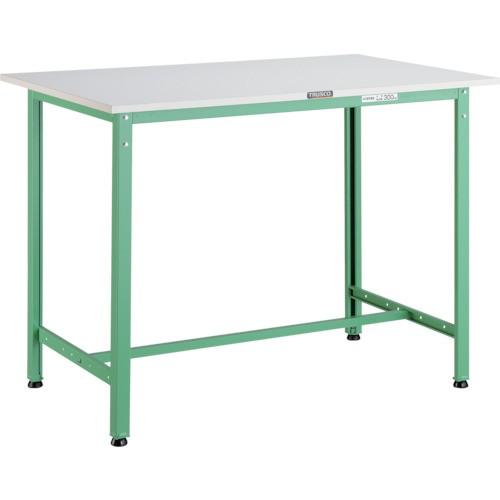 【同梱不可】 ＴＲＵＳＣＯ　ＨＡＥ型立作業台　９００Ｘ４５０ＸＨ９００　ＹＧ色（HAE0945YG） 作業台、ワークテーブル